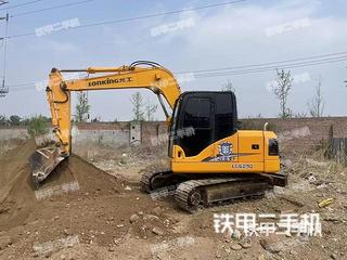 龙工LG6090挖掘机实拍图片