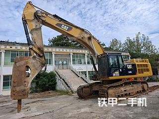 卡特彼勒349D2液压挖掘机实拍图片