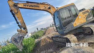 現代R110VS挖掘機实拍圖片