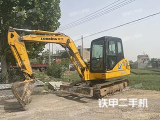 龙工LG6060挖掘机实拍图片
