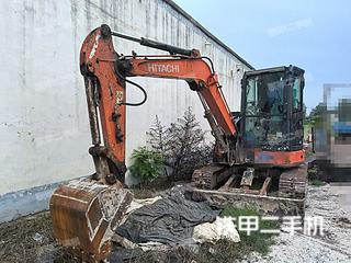 日立ZX55USR-5A挖掘机实拍图片