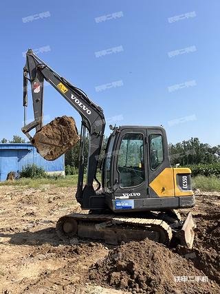 沃爾沃EC55D挖掘機实拍圖片
