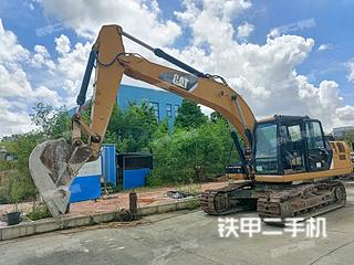 卡特彼勒320D2液压挖掘机实拍图片