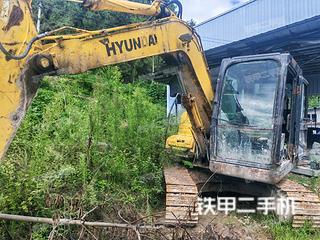 現代R80-7挖掘機实拍圖片