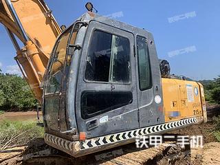 現代R215-7C挖掘機实拍圖片