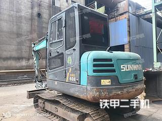 山河智能SWE60E挖掘机实拍图片
