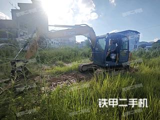 徐工XE80D挖掘机实拍图片