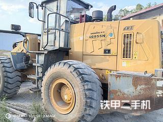 龙工LG855N装载机实拍图片
