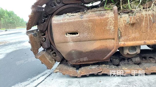 左侧行走马达盖板(行走机构) 左侧行走马达盖板(行走机构)