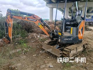 鬥山DX17z挖掘機实拍圖片