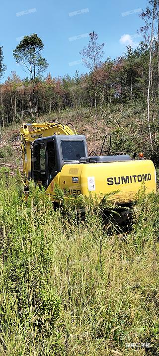 住友SH120-5挖掘機实拍圖片