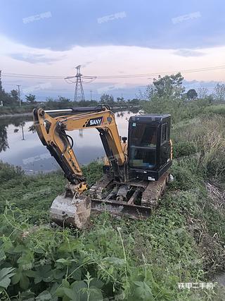 三一重工SY55C挖掘機实拍圖片