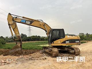 北海卡特彼勒320D進口挖掘機实拍圖片