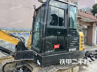 三一重工SY55C挖掘機实拍圖片