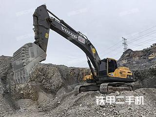 平顶山沃爾沃EC480DL挖掘機实拍圖片