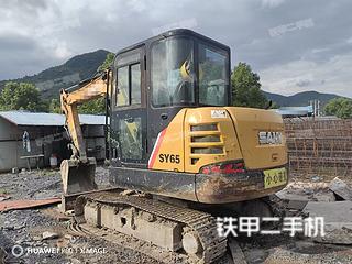 三一重工SY55C挖掘機实拍圖片