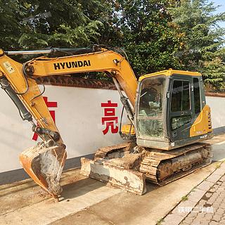 现代R80-9H挖掘机实拍图片