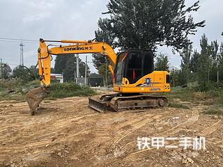 龍工LG6075挖掘機实拍圖片