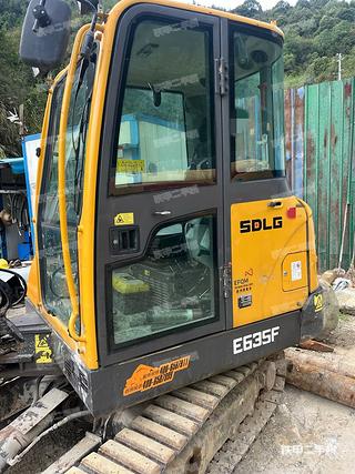 山東臨工E635F挖掘機实拍圖片