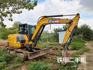 徐工XE60D挖掘机实拍图片