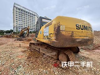住友SH210-5挖掘机实拍图片