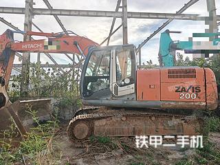 日立ZX200-3挖掘机实拍图片