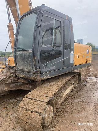 現代R215-7C挖掘機实拍圖片