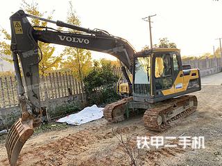岳阳沃尔沃EC120D挖掘机实拍图片