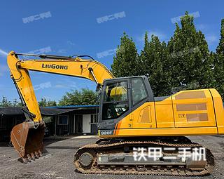 柳工CLG920F挖掘机实拍图片