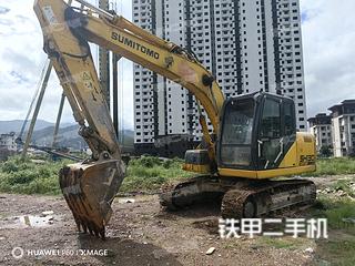 住友SH130-5挖掘机实拍图片