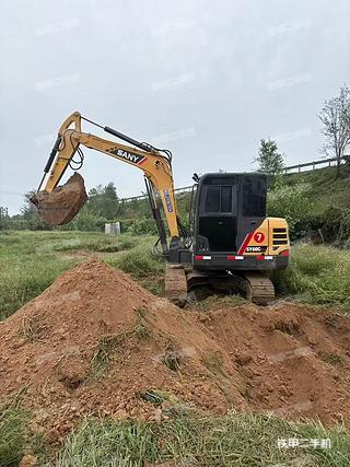 三一重工SY60C挖掘機实拍圖片
