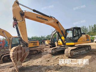 柳工CLG925E挖掘机实拍图片