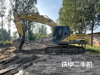 住友SH210-5挖掘机实拍图片