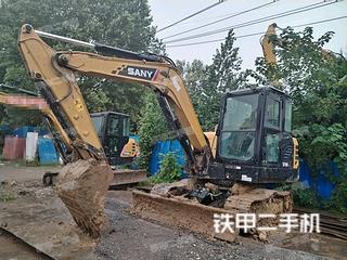 三一重工SY60C挖掘机实拍图片