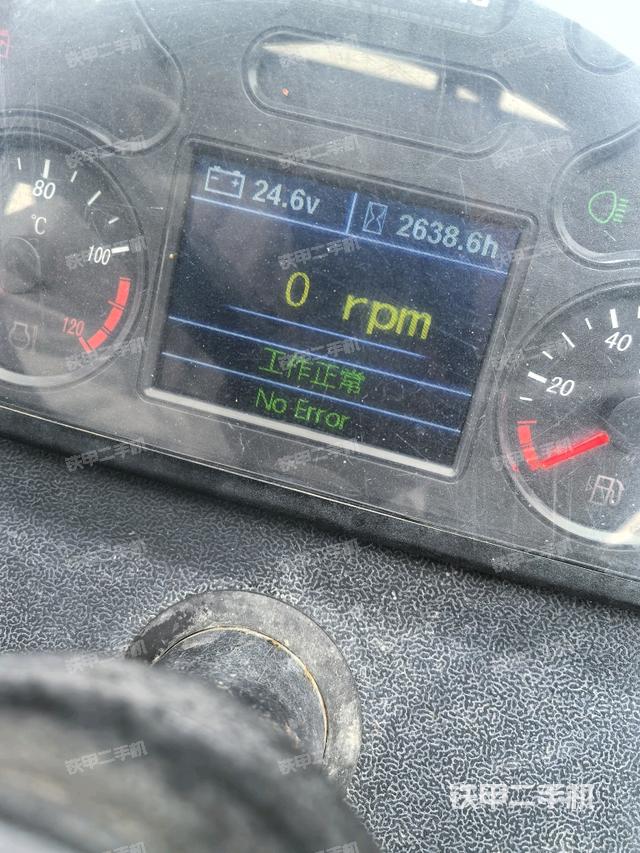 儀表盤全景（壓路機(jī)駕駛室）