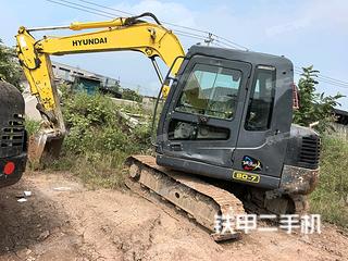 現代R80-7挖掘機实拍圖片