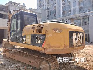 卡特彼勒320D液壓挖掘機实拍圖片