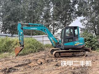 山河智能SWE80E挖掘机实拍图片