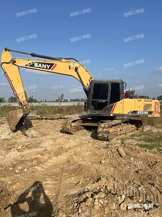 三一重工SY215C-9挖掘机实拍图片
