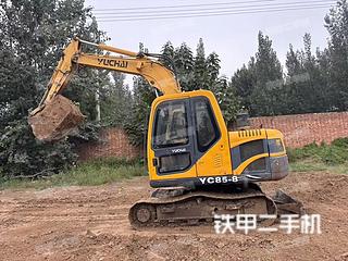 玉柴YC85-8挖掘机实拍图片
