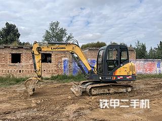 柳工CLG906D挖掘機實拍圖片