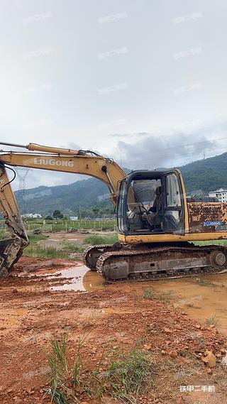 贺州柳工CLG915D挖掘机实拍图片