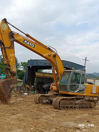 加藤HD820R挖掘机实拍图片