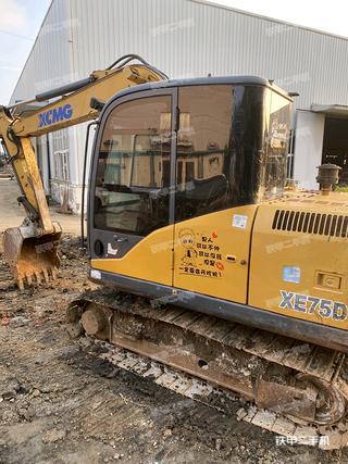 六安徐工XE75D挖掘机实拍图片
