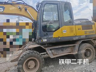徐工XE150WD挖掘机实拍图片