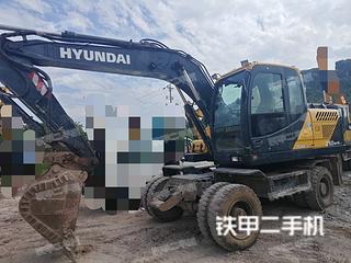重庆现代R150WVSNPRO挖掘机实拍图片