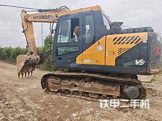 现代R110VS挖掘机实拍图片