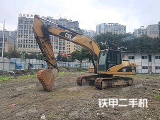 卡特彼勒320D液压挖掘机实拍图片