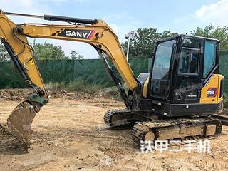 三一重工SY55U挖掘机实拍图片