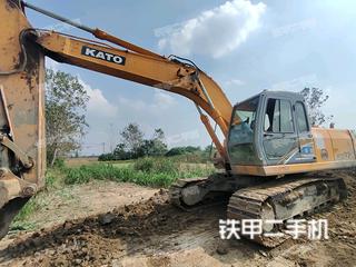 加藤HD820-R5挖掘机实拍图片